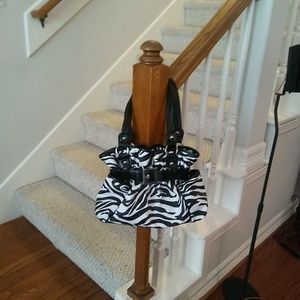 Stylish Zebra-Print Purse